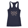 Dog Mom Racerback TankT-shirt - My E Three