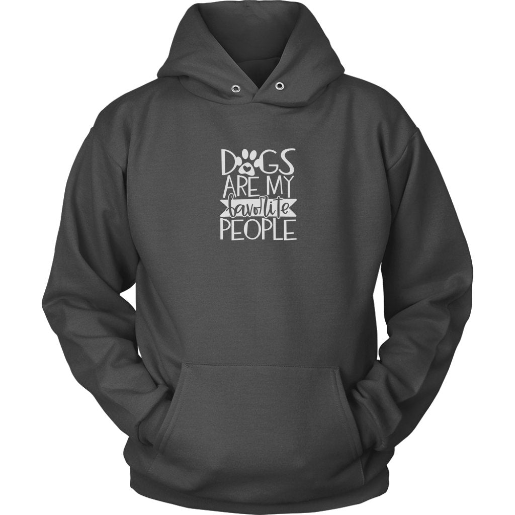 Dogs are my favorite people Unisex HoodieT-shirt - My E Three
