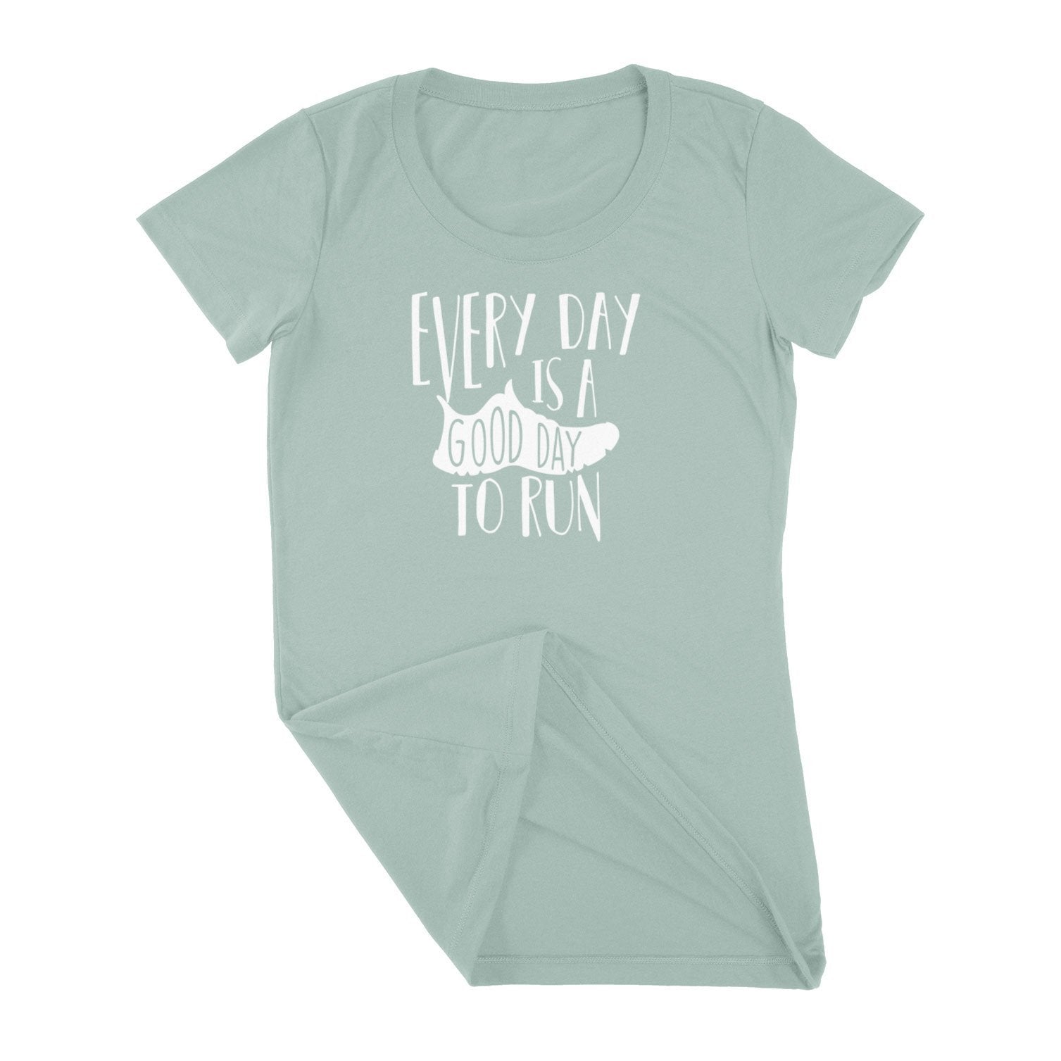 Everday is a Good Day to Run - Womens Triblend T ShirtT-shirt - My E Three