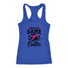 For Us It's A Game For Them It's A Battle Racerback TankT-shirt - My E Three