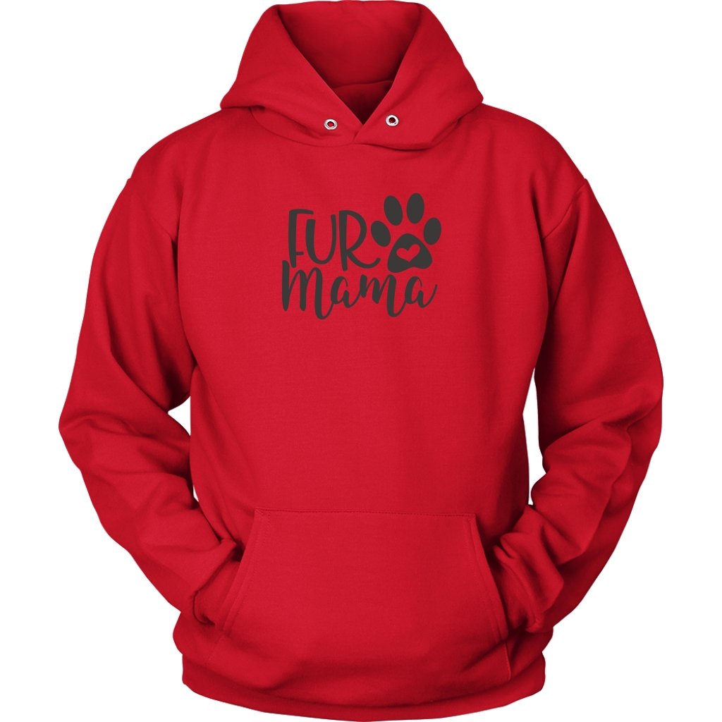 fur Mama Unisex HoodieT-shirt - My E Three