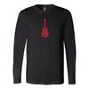 Load image into Gallery viewer, Guitar Swirls Long Sleeve ShirtT-shirt - My E Three