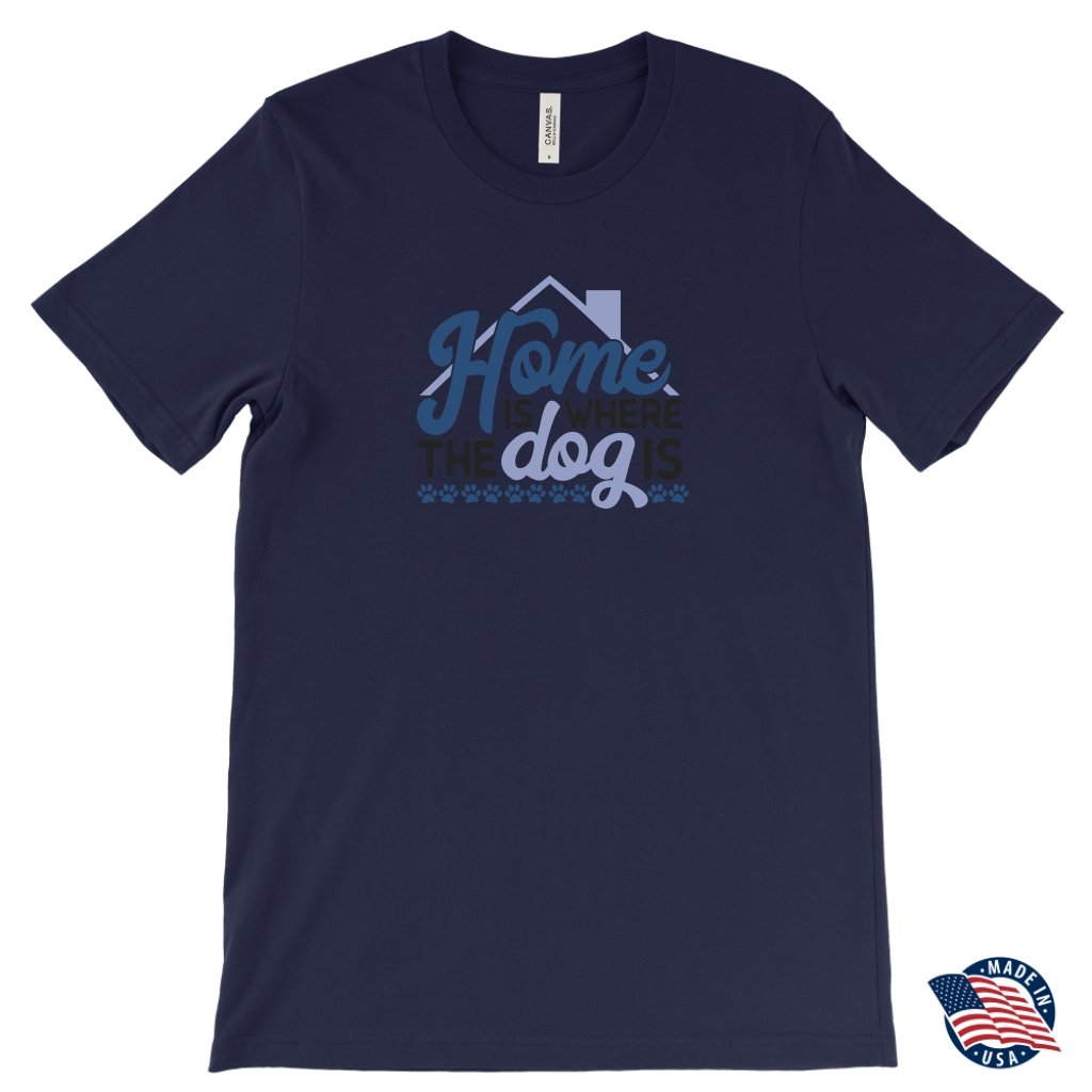 Home is Where The Dog is Unisex T-ShirtT-shirt - My E Three