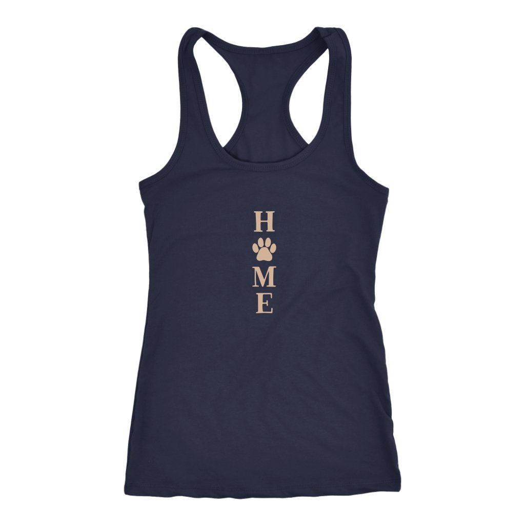 Home Vertical Racerback TankT-shirt - My E Three