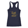 Hustle For The Muscle Racerback TankT-shirt - My E Three
