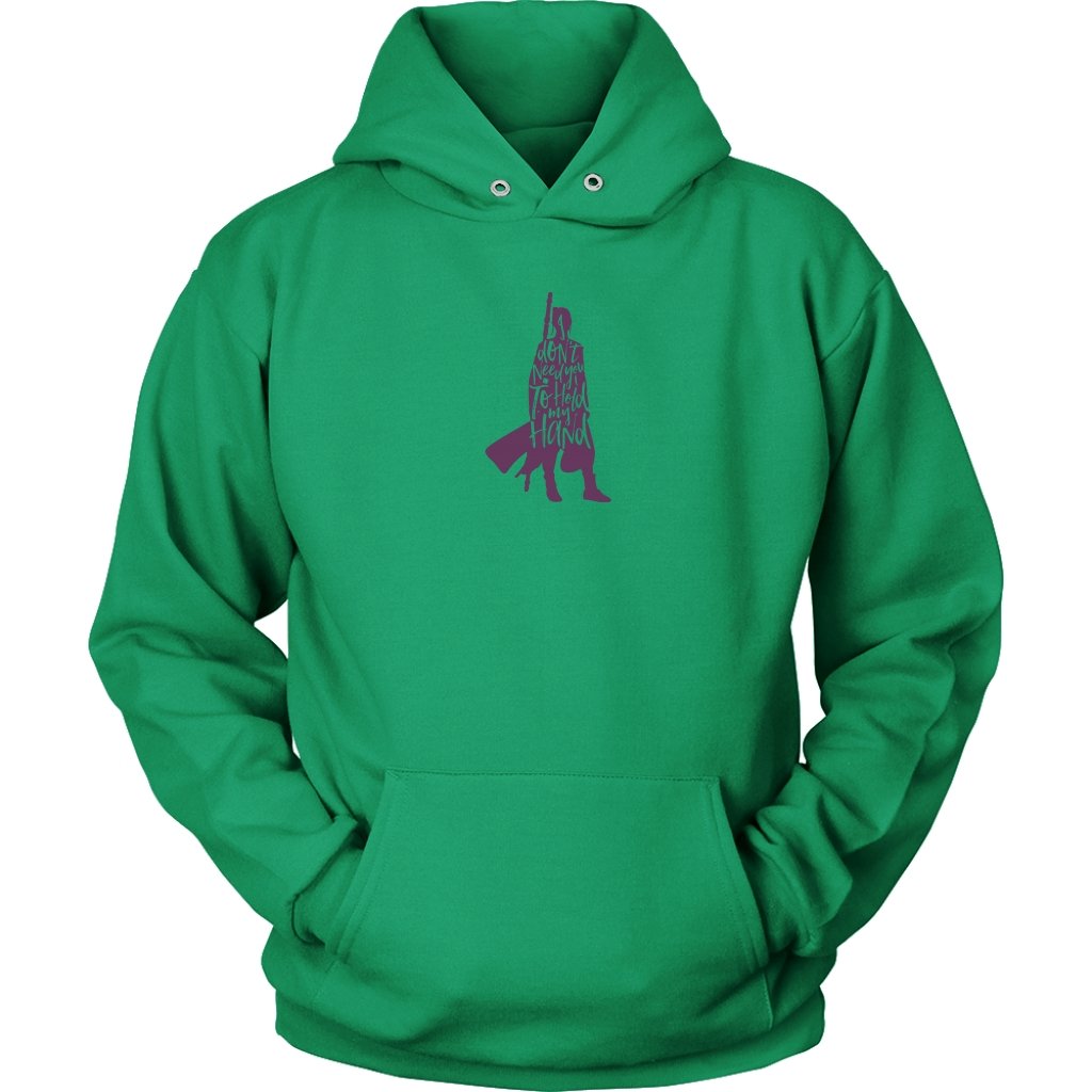 I Dont Need You Unisex HoodieT-shirt - My E Three