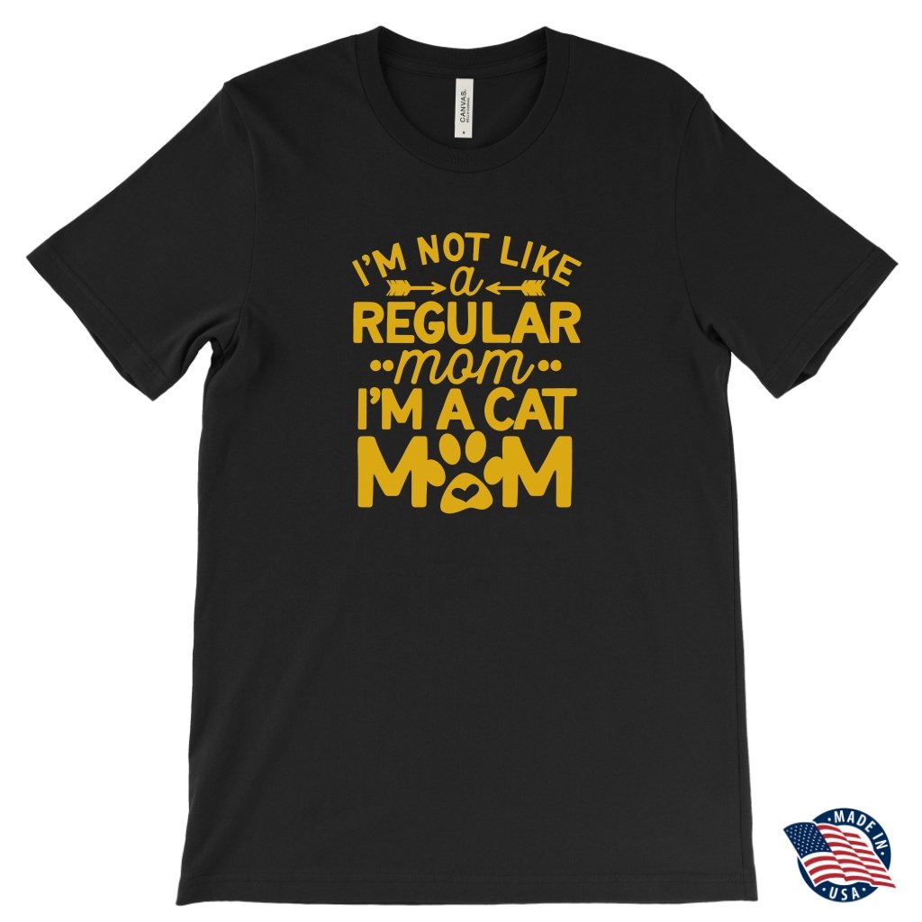 Im Not Like A Regular Mom I'm A Cat Mom Unisex T-ShirtT-shirt - My E Three