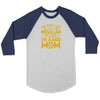 Im Not Like A Regular Mom I'm A Dog Mom Unisex 3/4 RaglanT-shirt - My E Three