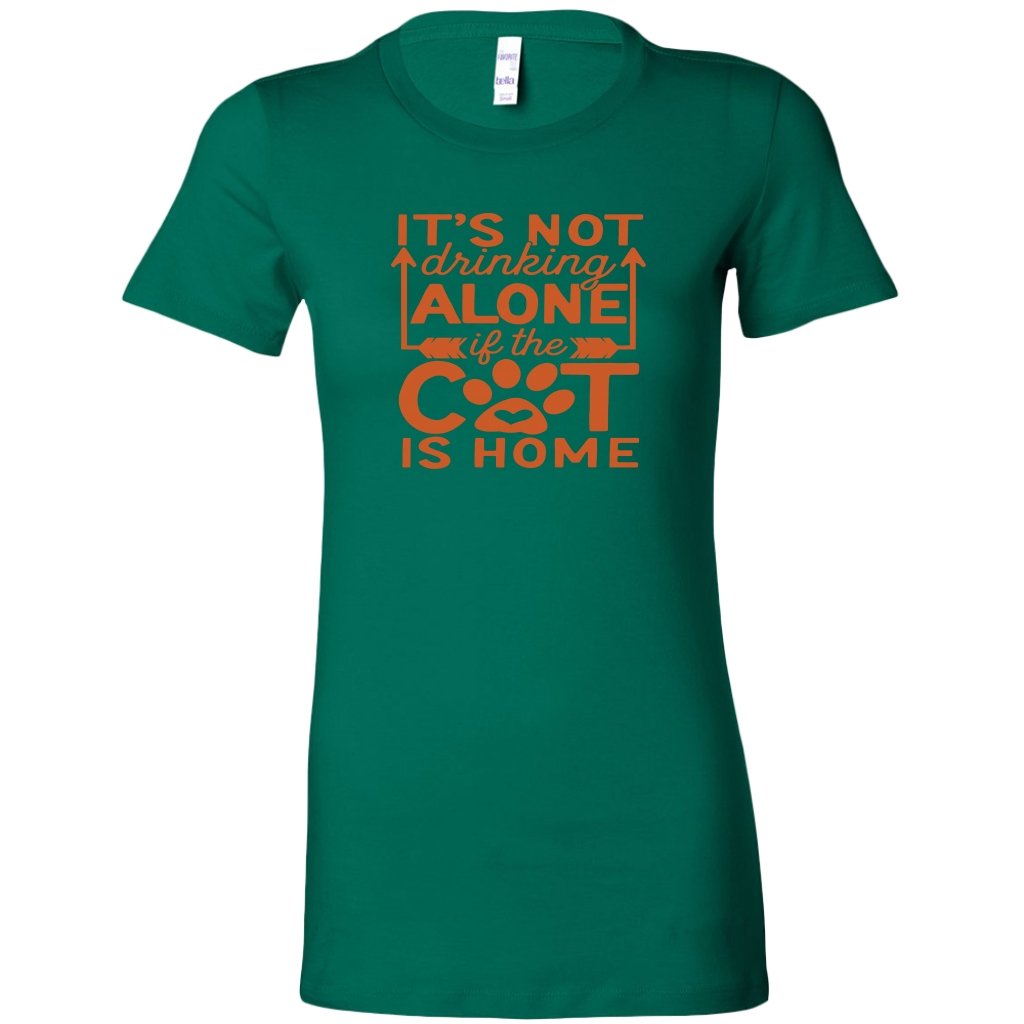 It's Not Drinking Alone If The Dog Is Home Womens ShirtT-shirt - My E Three