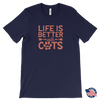 Life is Better With Cats Unisex T-ShirtT-shirt - My E Three