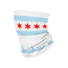 Load image into Gallery viewer, Chicago Neck Gaiter - White fits Kids, Youth and PetiteNeck Gaiter - My E Three