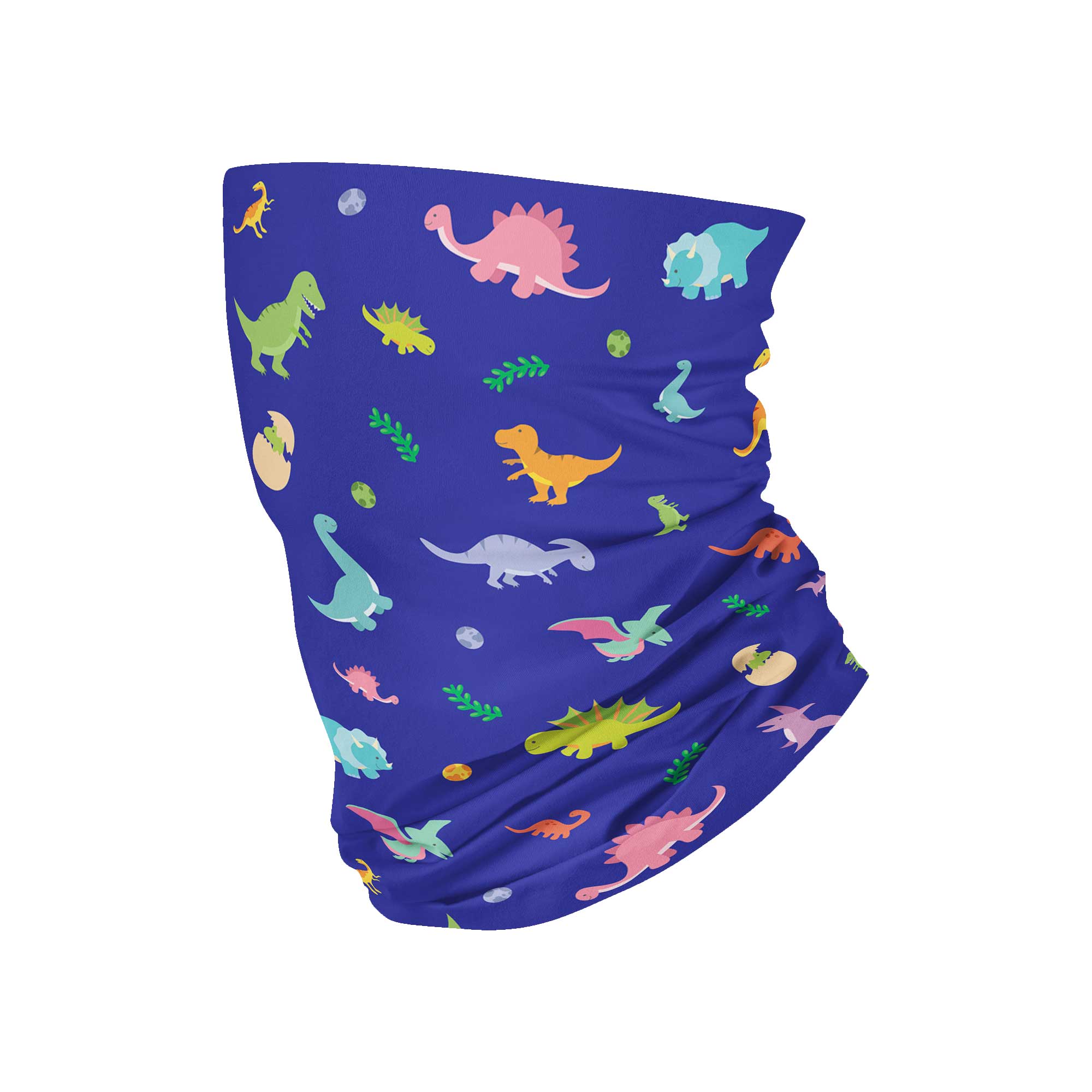 Dinosaur Neck Gaiter fits Kids, Youth and PetiteNeck Gaiter - My E Three