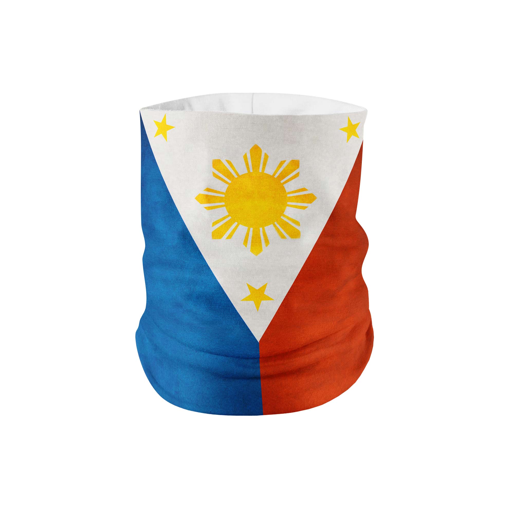 Filipino Flag Neck Gaiter fits Kids, Youth and PetiteNeck Gaiter - My E Three