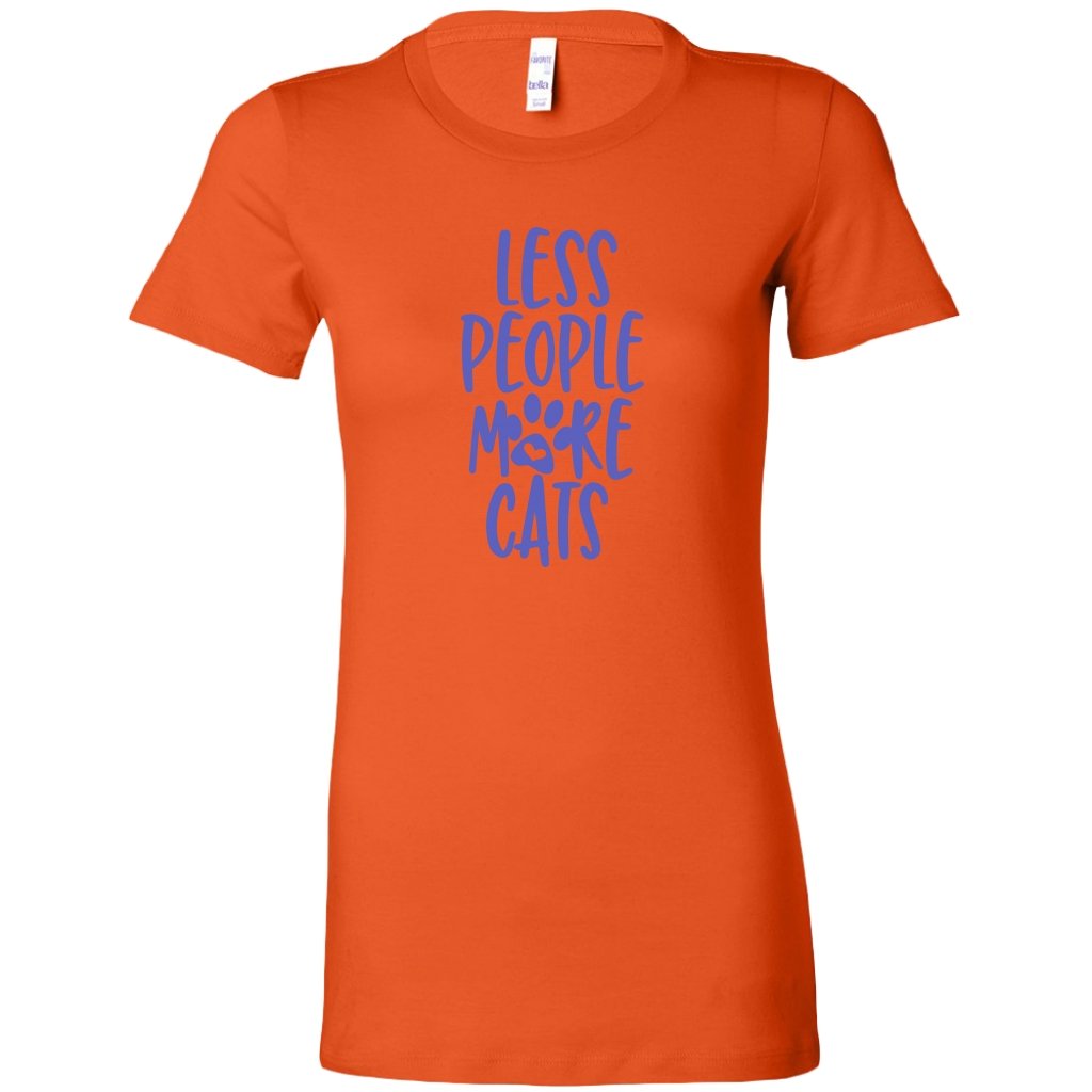 Less People More Cats Womens ShirtT-shirt - My E Three
