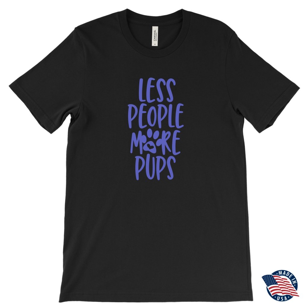 Less People More Pups Unisex T-ShirtT-shirt - My E Three