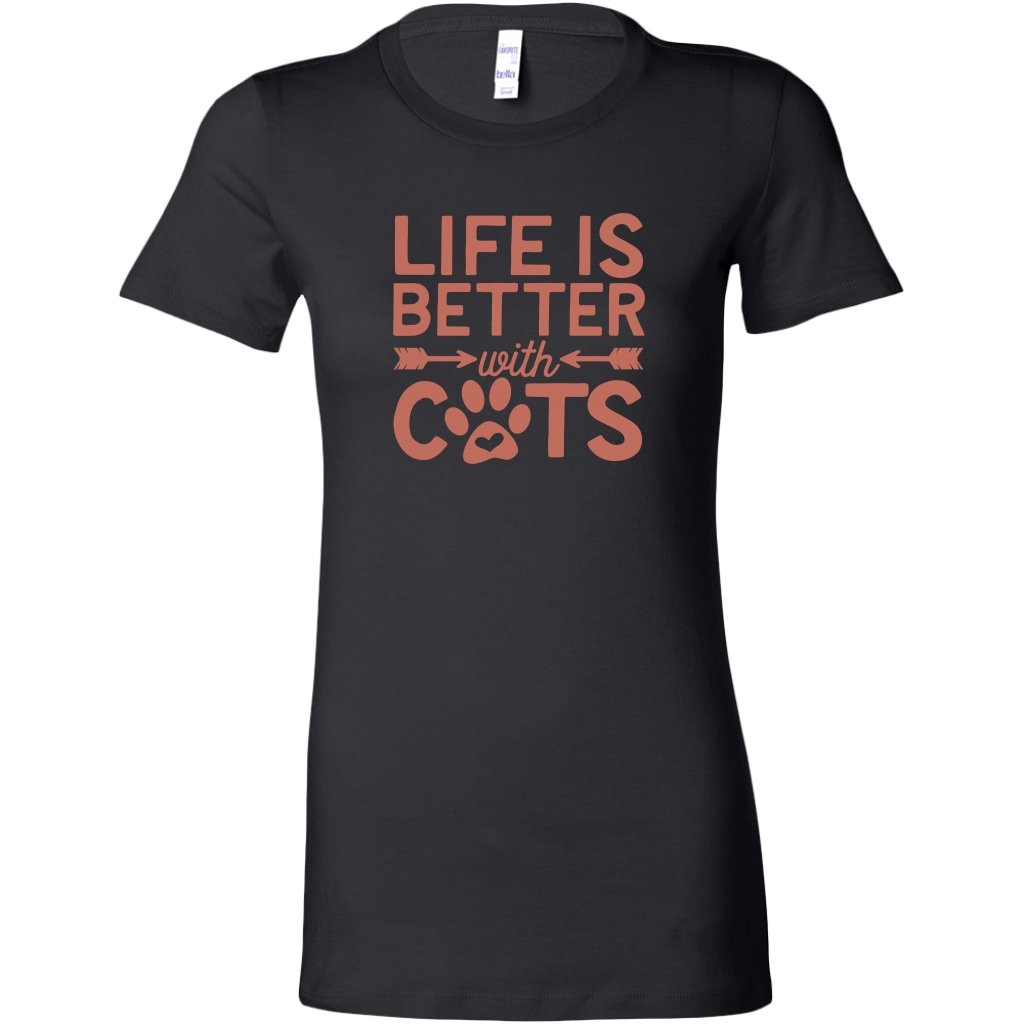Life is Better With CatsT-shirt - My E Three