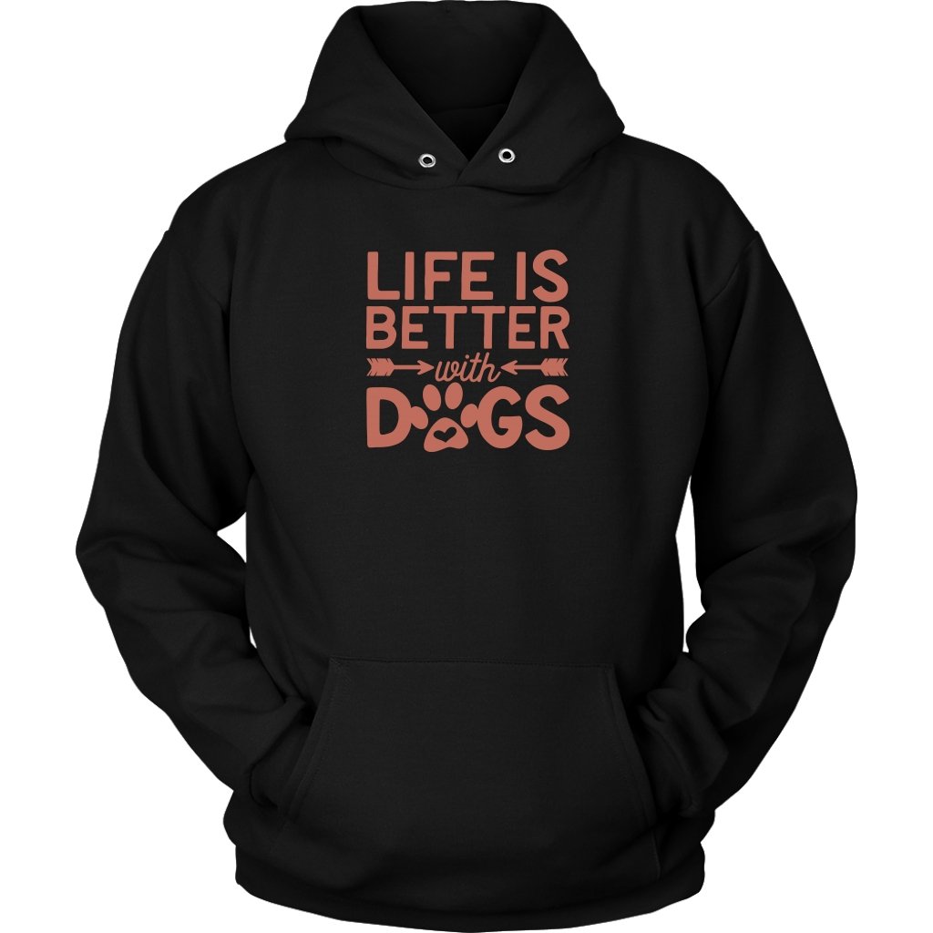 Life is Better With DogsT-shirt - My E Three