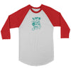 Load image into Gallery viewer, Life is tough but so are you Unisex 3/4 RaglanT-shirt - My E Three