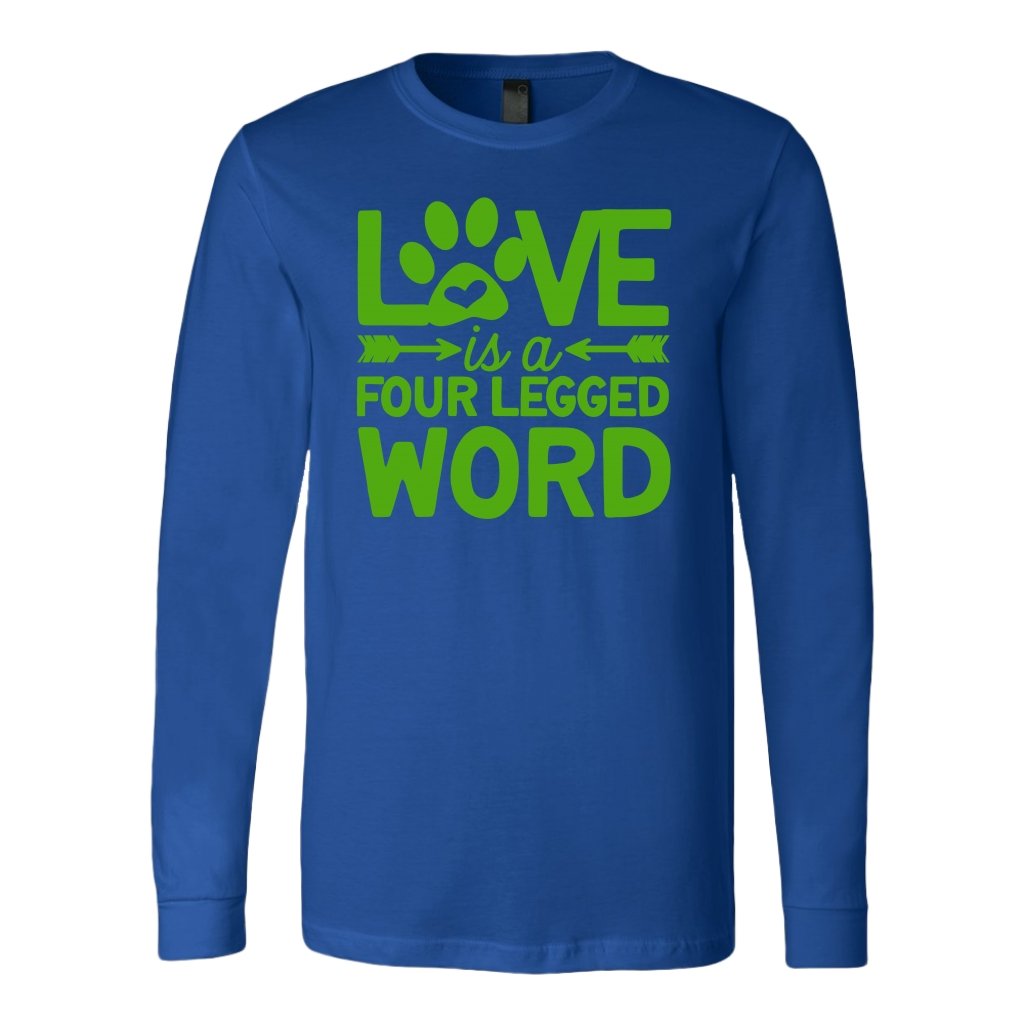 Love is four Leggend Word Long Sleeve ShirtT-shirt - My E Three