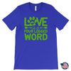 Love is four Leggend Word Unisex T-ShirtT-shirt - My E Three