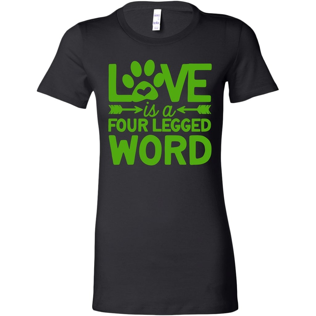 Love is four Leggend Word Womens ShirtT-shirt - My E Three