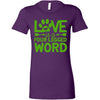 Love is four Leggend Word Womens ShirtT-shirt - My E Three