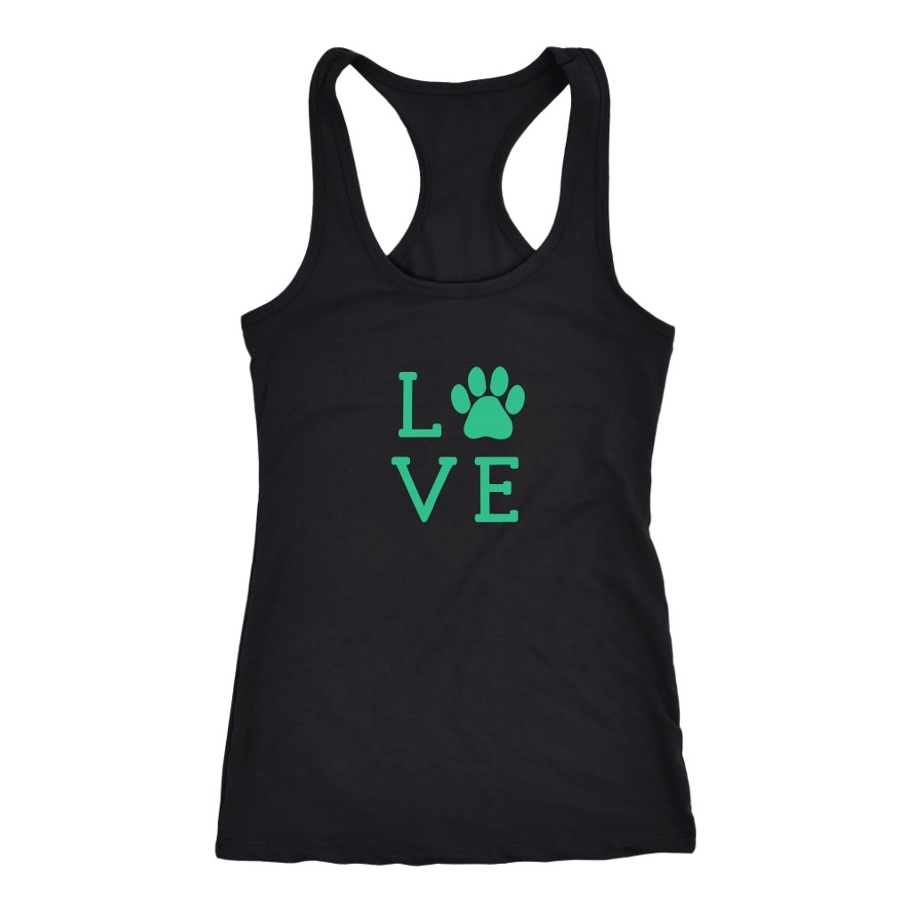 Love is Square Racerback TankT-shirt - My E Three
