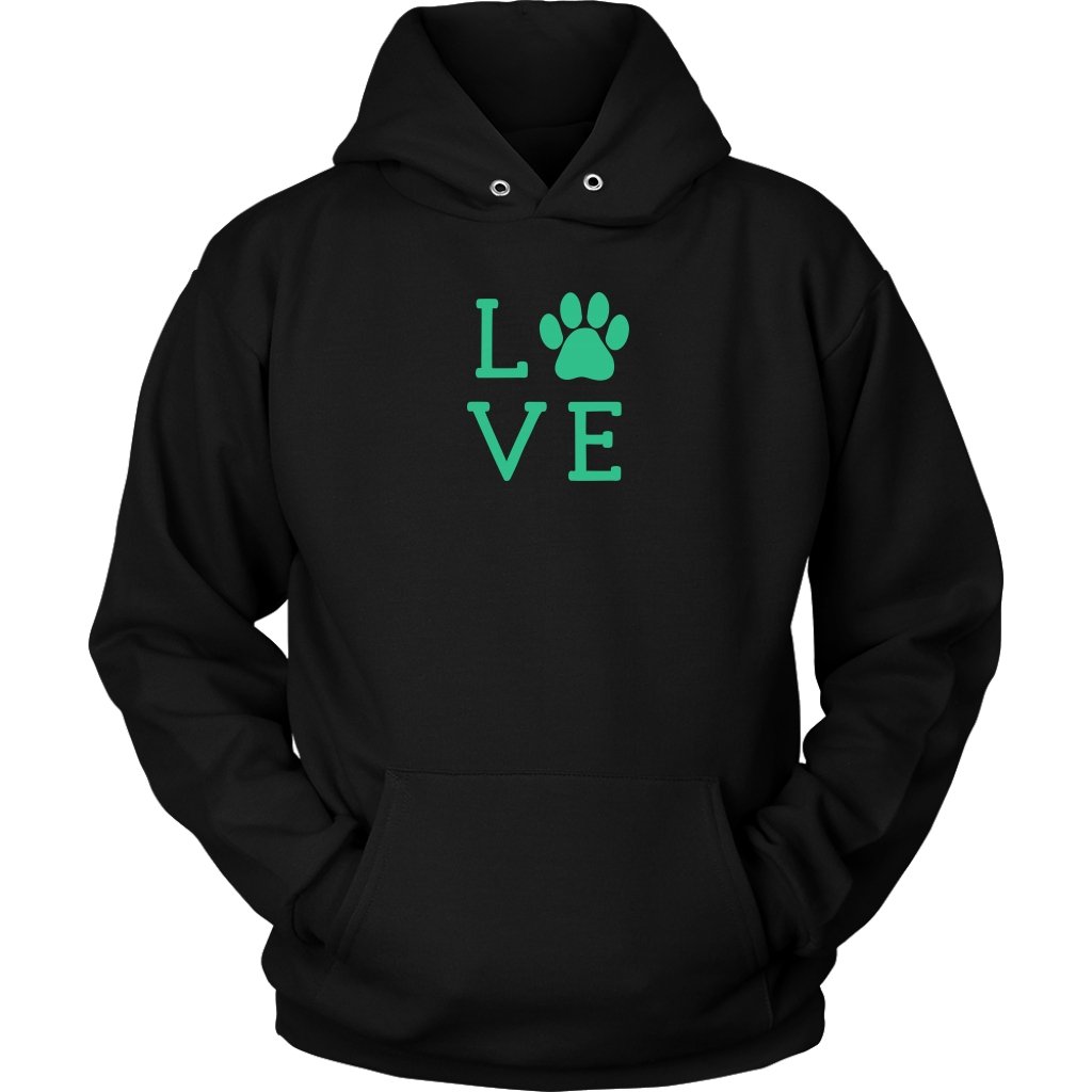 Love is Square Unisex HoodieT-shirt - My E Three