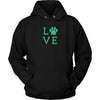 Load image into Gallery viewer, Love is Square Unisex HoodieT-shirt - My E Three