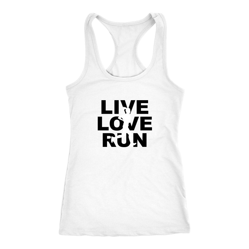 Love Love Run Racerback TankT-shirt - My E Three