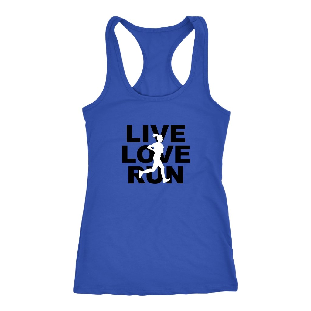 Love Love Run Racerback TankT-shirt - My E Three