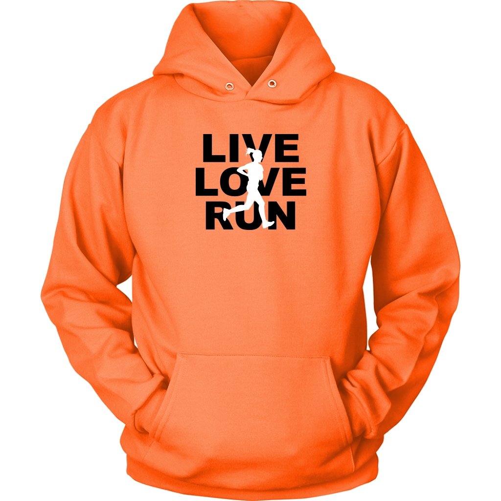 Love Love Run Unisex HoodieT-shirt - My E Three