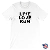 Load image into Gallery viewer, Love Love Run Unisex T-ShirtT-shirt - My E Three