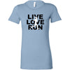 Love Love Run Womens ShirtT-shirt - My E Three