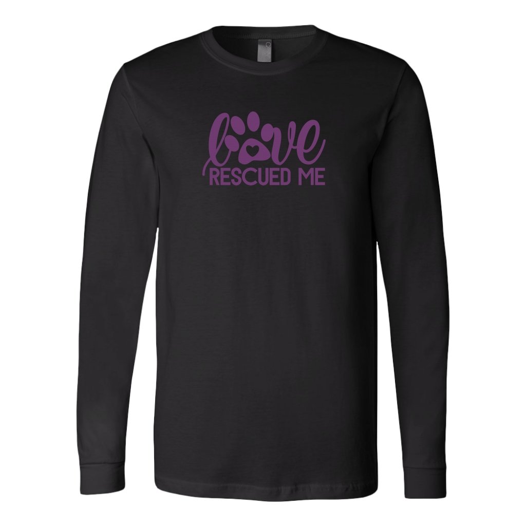 Love Rescued Me Long Sleeve ShirtT-shirt - My E Three