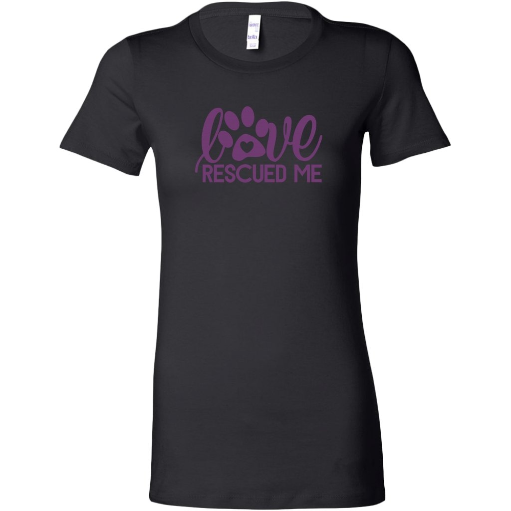 Love Rescued Me Womens ShirtT-shirt - My E Three