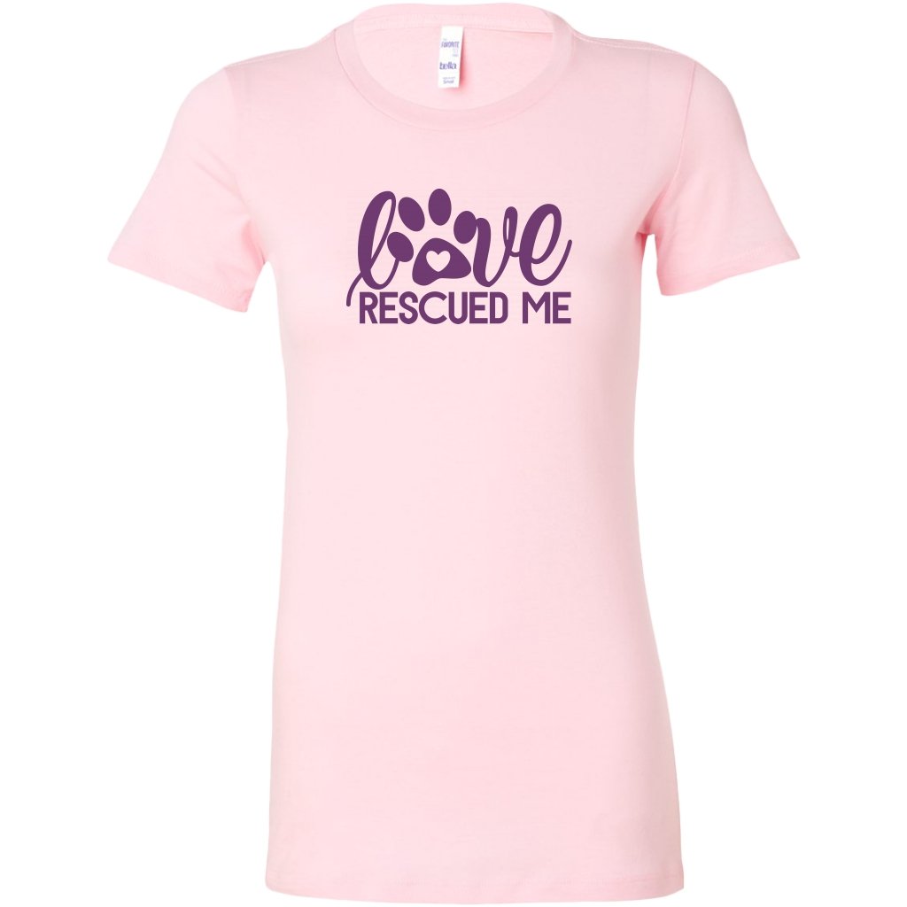 Love Rescued Me Womens ShirtT-shirt - My E Three