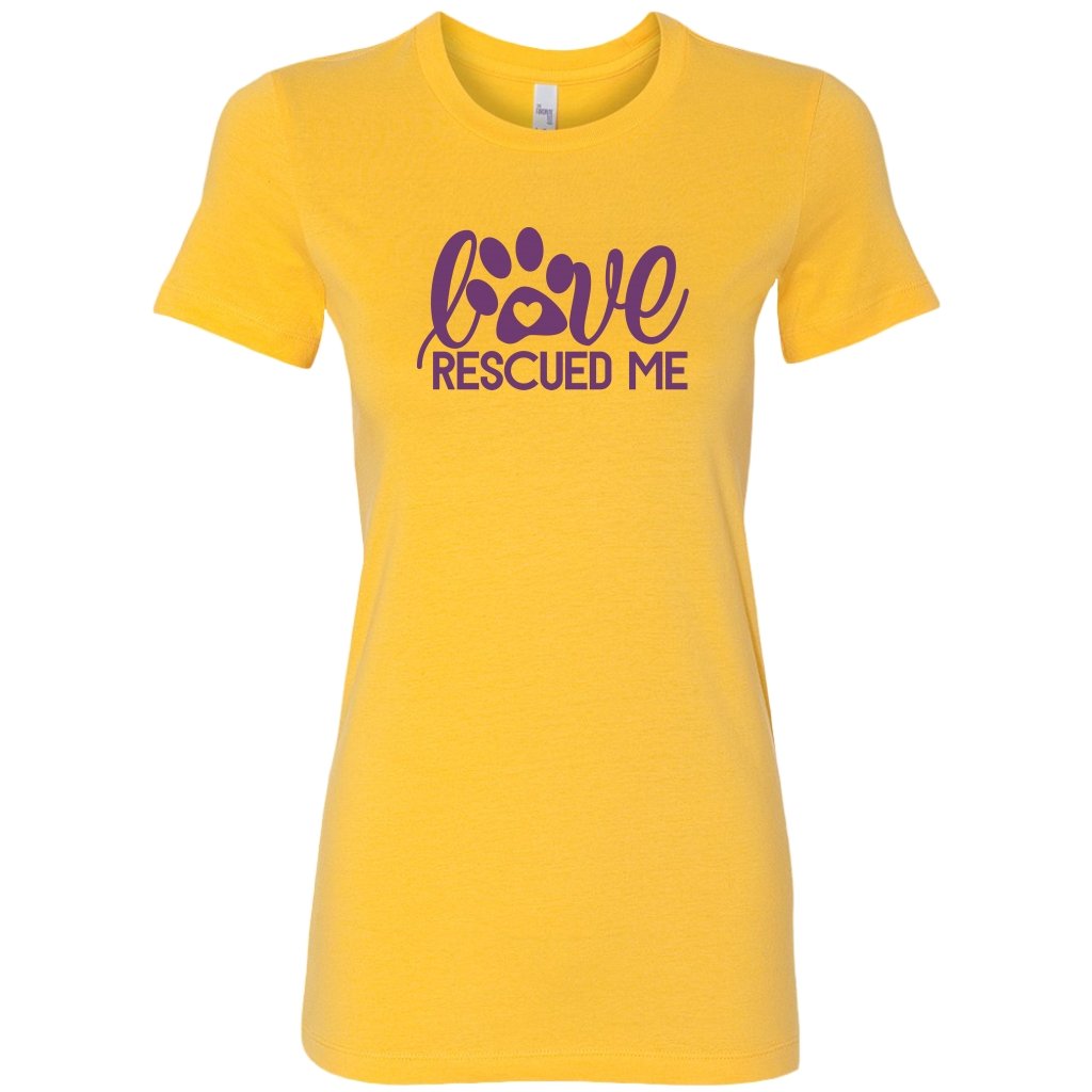 Love Rescued Me Womens ShirtT-shirt - My E Three