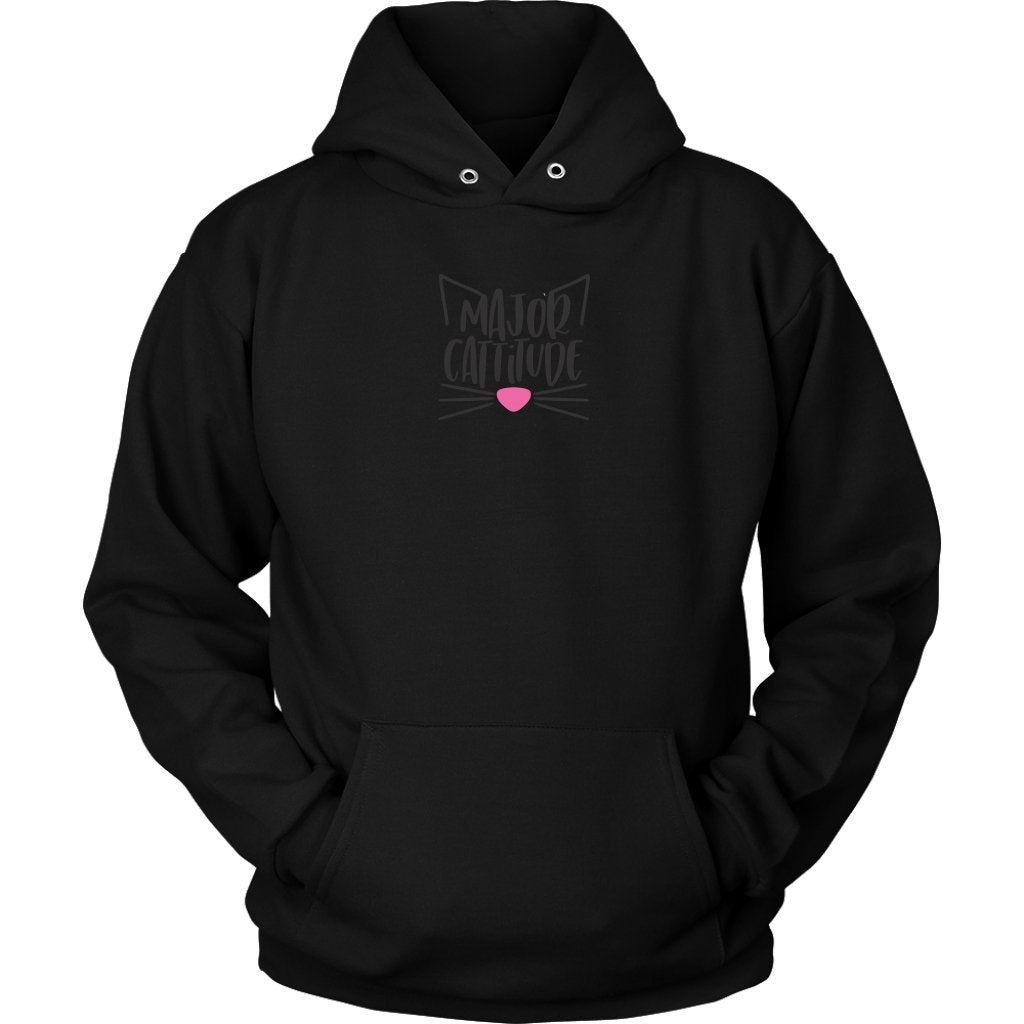 Major Cattitude Unisex HoodieT-shirt - My E Three