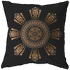 Mandala Filipino - Black boradcloth pillowsPillows Multi - My E Three