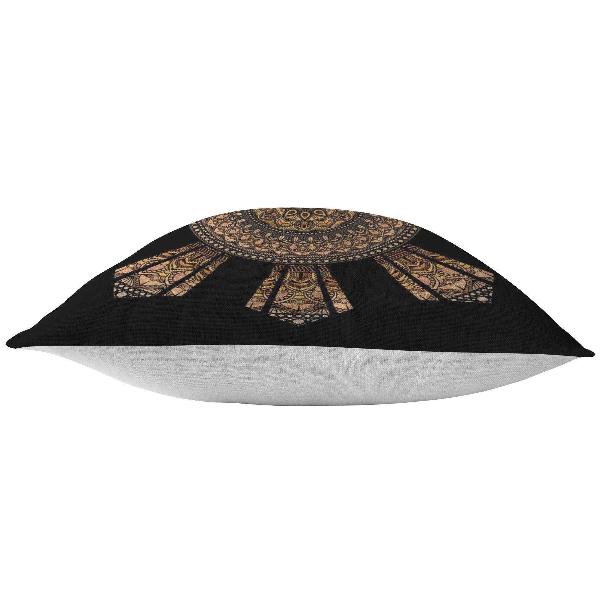Mandala Filipino - Black boradcloth pillowsPillows Multi - My E Three