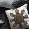 Mandala Filipino Sun Broadcloth PillowPillows Multi - My E Three