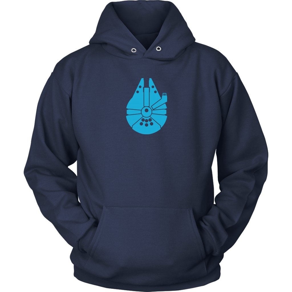 Millennium Falcon Unisex HoodieT-shirt - My E Three