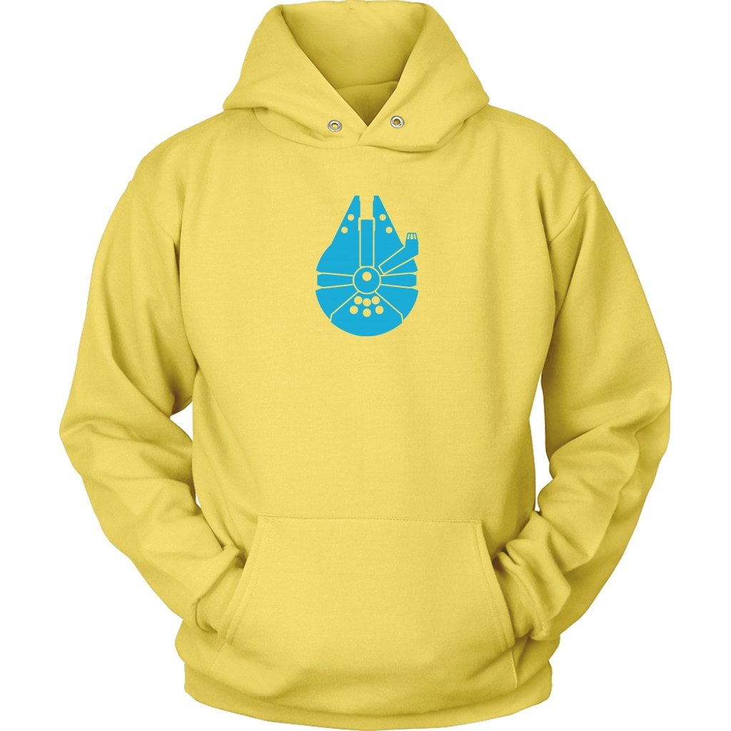 Millennium Falcon Unisex HoodieT-shirt - My E Three