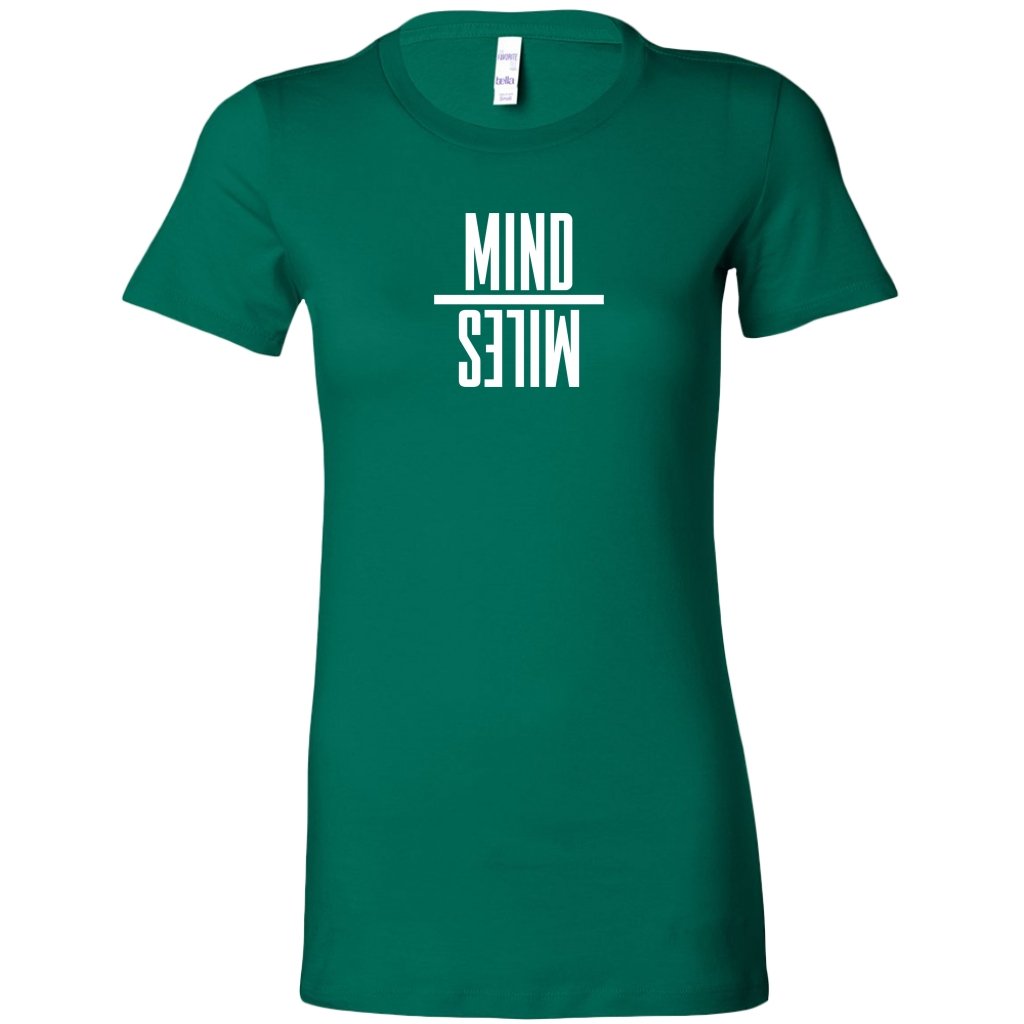 Mind Miles white Womens ShirtT-shirt - My E Three