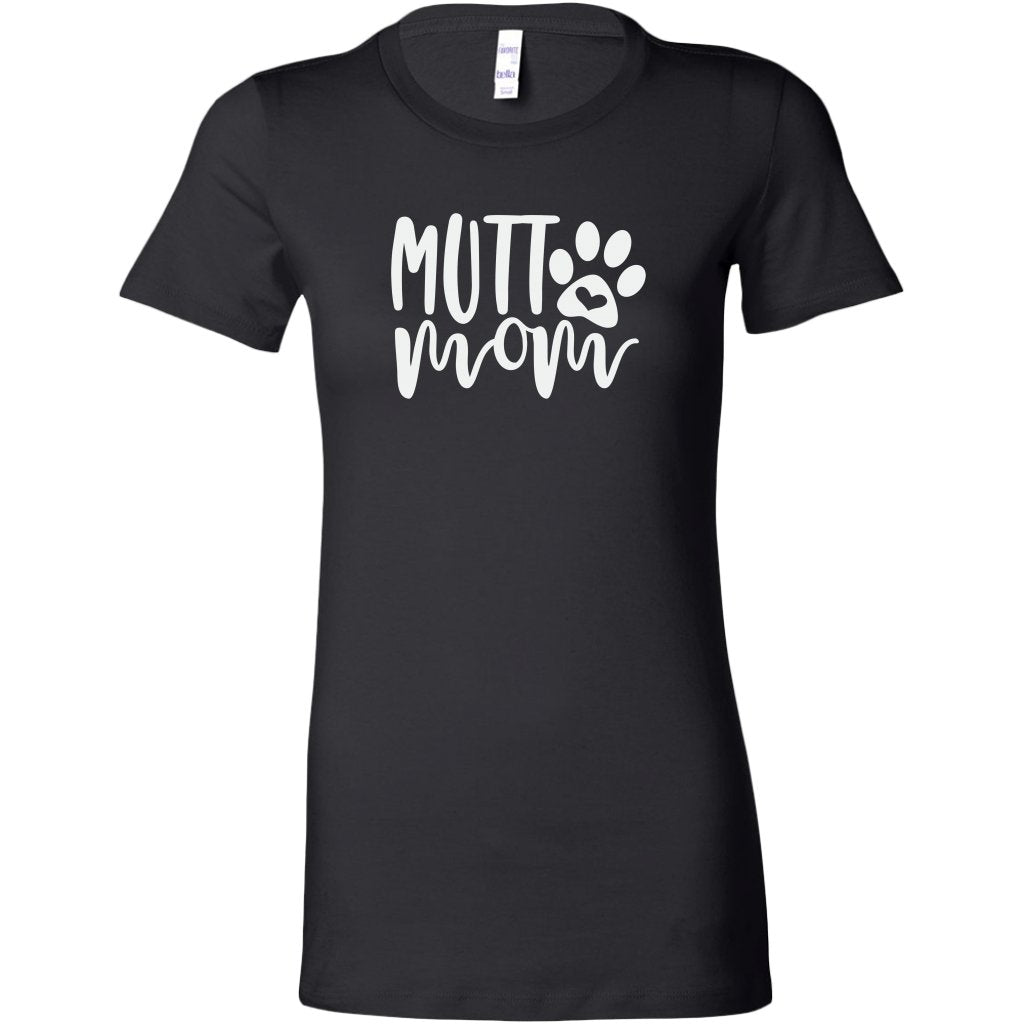 Mutt Mom Womens ShirtT-shirt - My E Three
