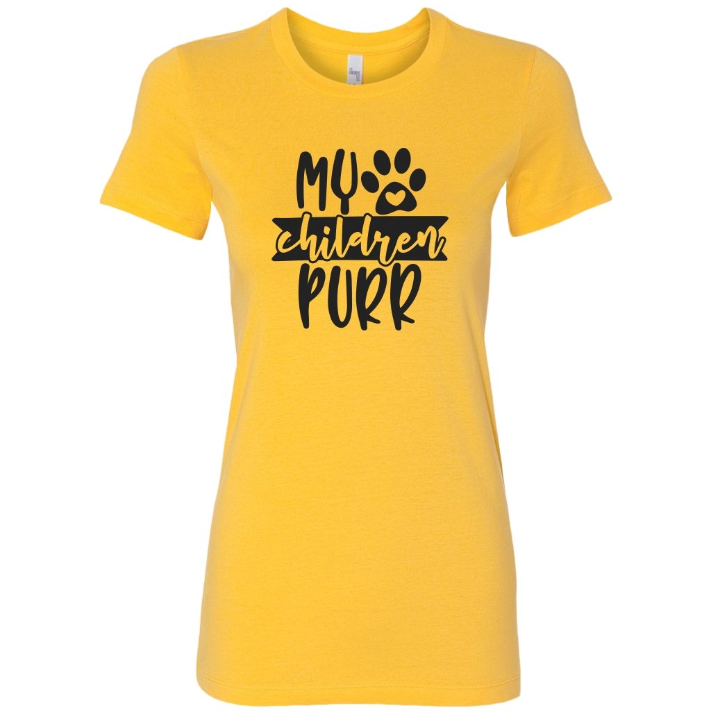 My Children Purr Womens ShirtT-shirt - My E Three