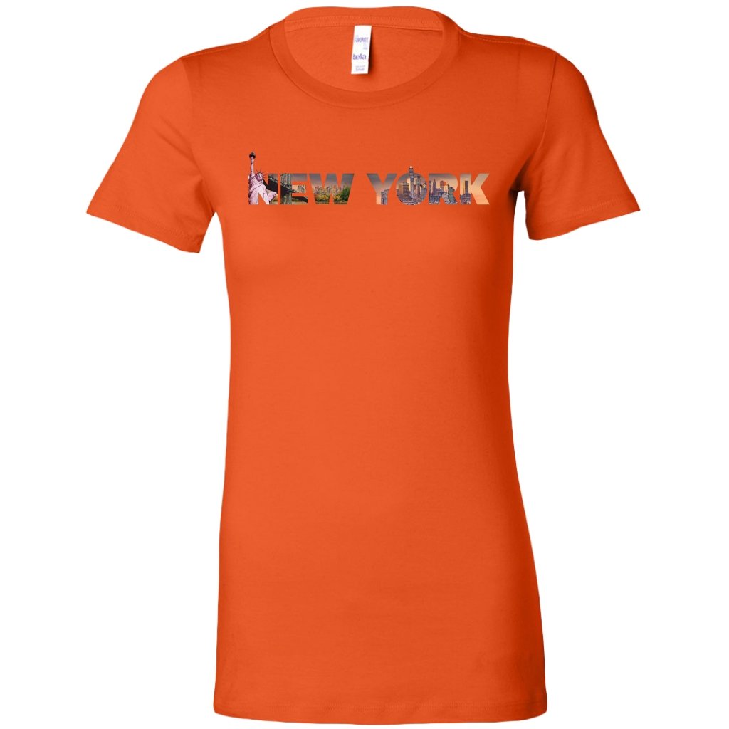 New York Womens ShirtT-shirt - My E Three