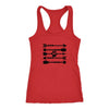 Paw Print Arrows Racerback TankT-shirt - My E Three