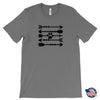Paw Print Arrows Unisex T-ShirtT-shirt - My E Three
